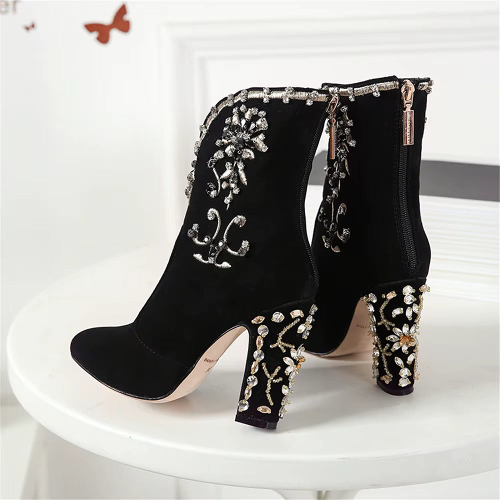 GC Women "Crystal Square" Ankle Boots