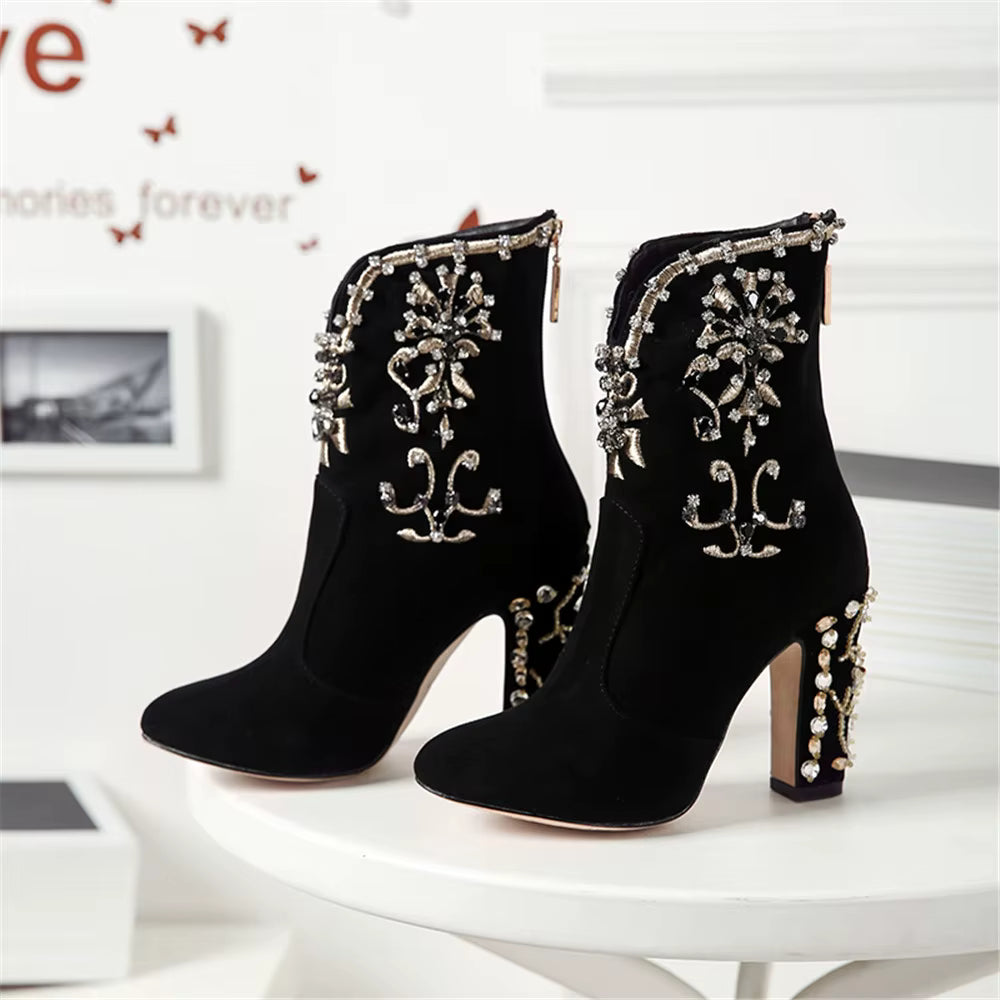 GC Women "Crystal Square" Ankle Boots