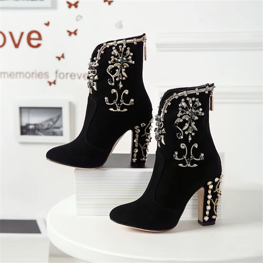 GC Women "Crystal Square" Ankle Boots